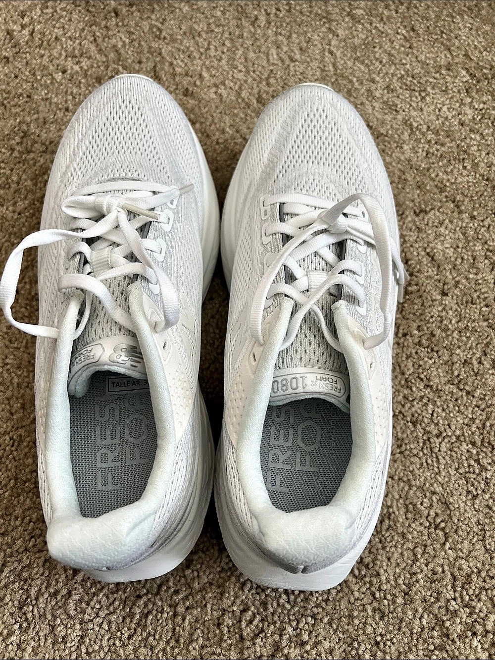 New Balance Fresh Foam 1080 Sneakers White US 8 - Picture 2 of 6